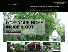 Tablet Screenshot of lucentecorp.com